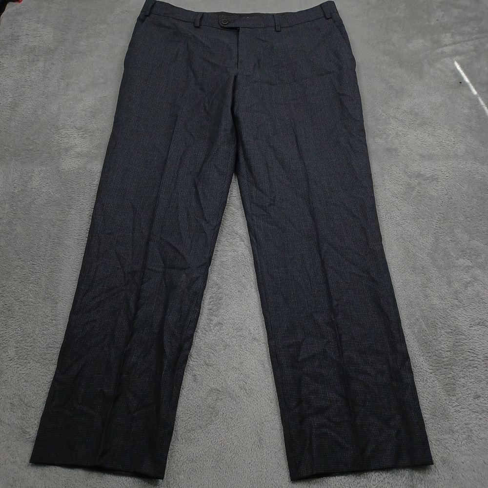 John Varvatos Pants Mens Gray Wool Blend Preppy Canada Straight